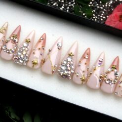 Alternative view of Luxury Glitter Stiletto Press On Nails | Star Nail Art V166