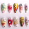 Butterfly and Polka Dot Press-On Nails