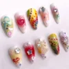 Butterfly and Polka Dot Press-On Nails