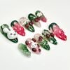 Strawberry Bunny Press-On Nails