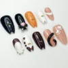 3D Cat Claw & Kitty Paw Press-On Nails