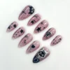 Mystic Winter Cat Press-On Nails