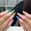 3D Seashell & Starfish Ocean Press-On Nails