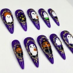 Haunted Ghost Creepy Cute Press-On Nails
