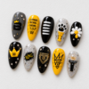 Crowns, Artist-Name Lettering, VIP Lettering, BIGBANG press on nails