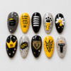 Crowns, Artist-Name Lettering, VIP Lettering, BIGBANG press on nails