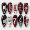 BTS concert press-on nails