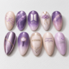 BTS Arirang Lavender Galaxy Press-On Nails