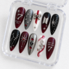 BTS Map of the Soul Crimson Galaxy Press-On Nails