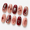 Press on nails shows BTS, ARMY and BTS ARIRANG CONCERT text.