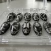 Patterned press-on nails Jin: Kim Seok-jin, Suga: Min Yoon-gi, J-Hope: Jung Ho-seok