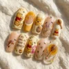 Honey Bear Meadow Character Press-On Nails – photo 4