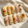 Honey Bear Meadow Character Press-On Nails – photo 2