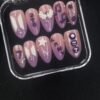 BTS Purple Star Music Fan Press-On Nails