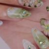 Garden Floral Butterfly Press-On Nails